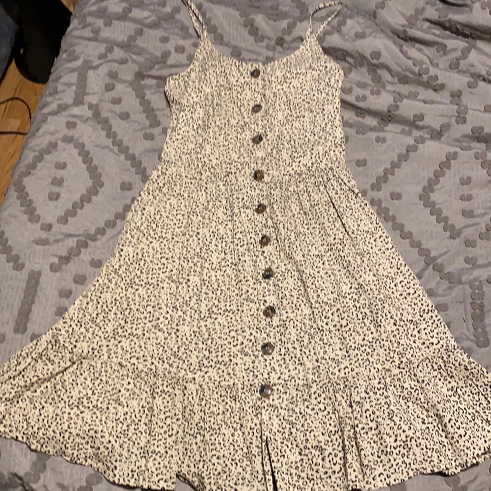 Cheetah print dress